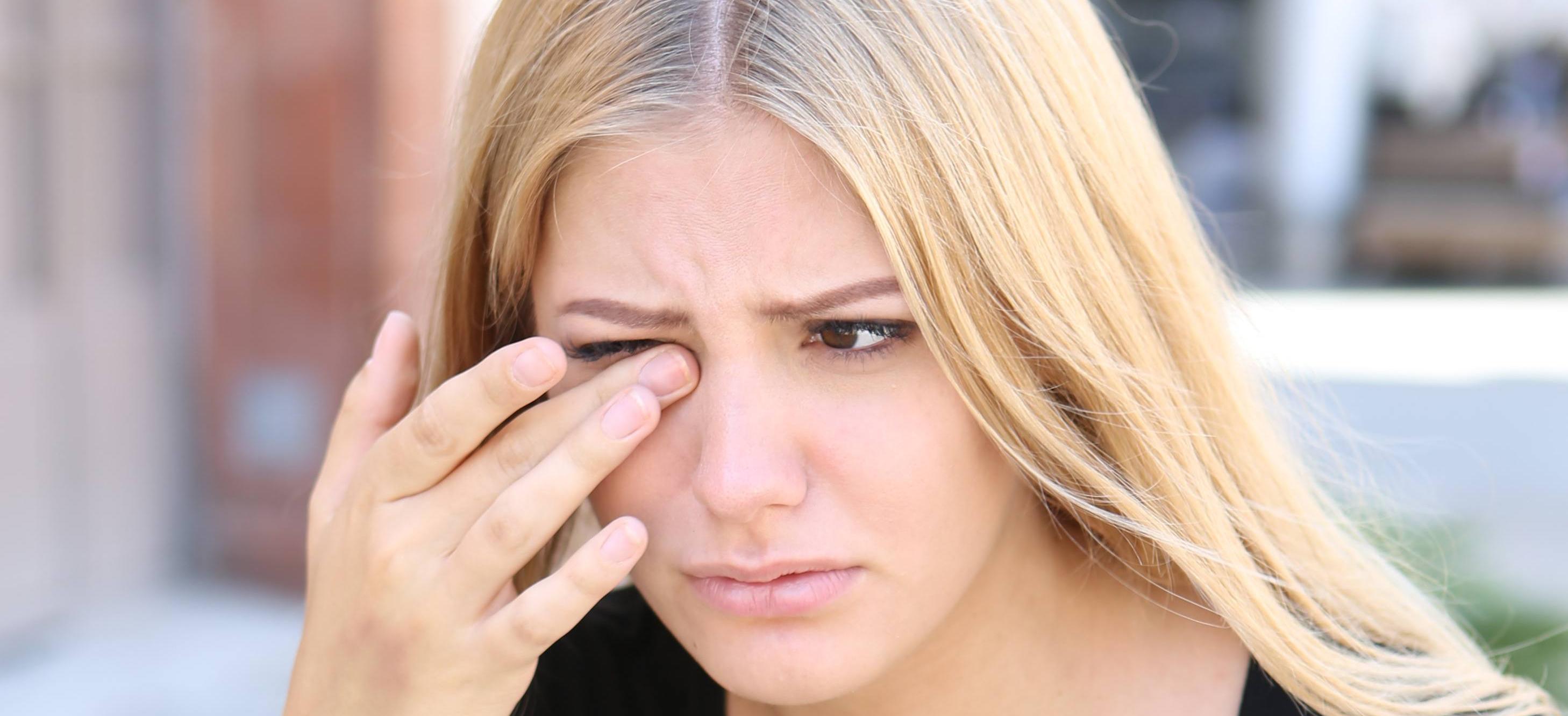 Боль в уголках глаз - симптомы, причины лечение
